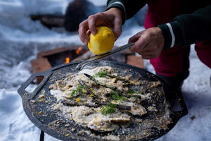 Citronpasta med sparris och parmesan