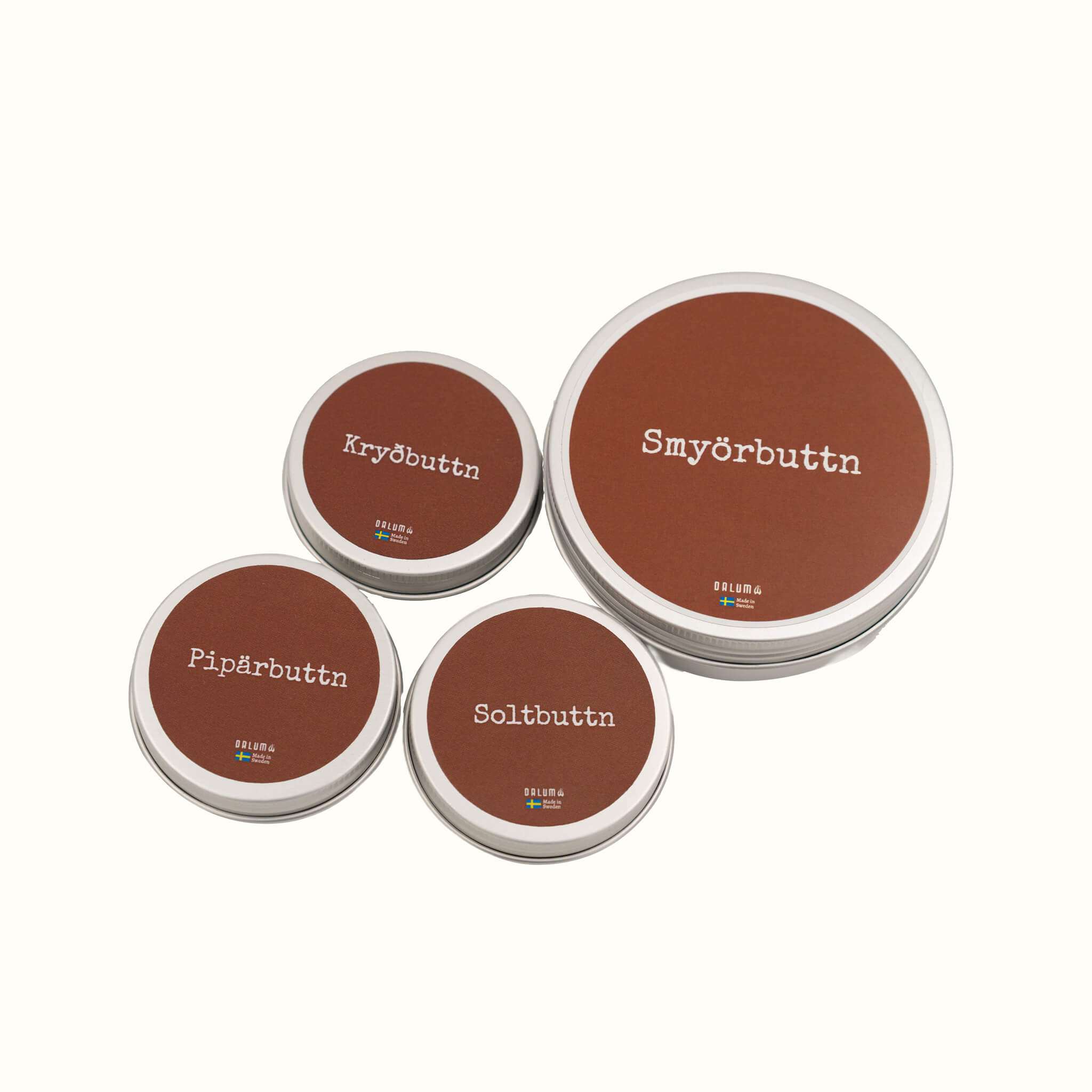 Förvaringsburkar paket Buttn