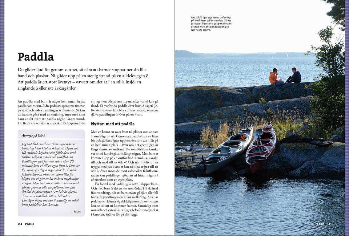 Friluftsliv med barn