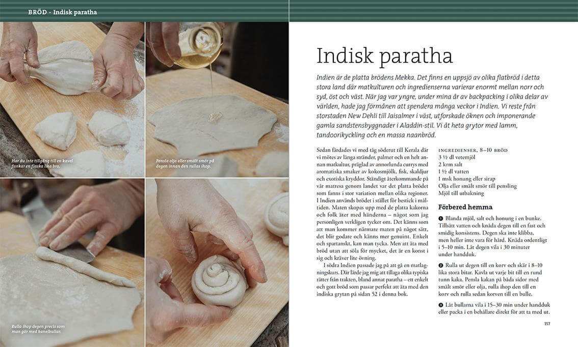 Laga mat på stekhäll