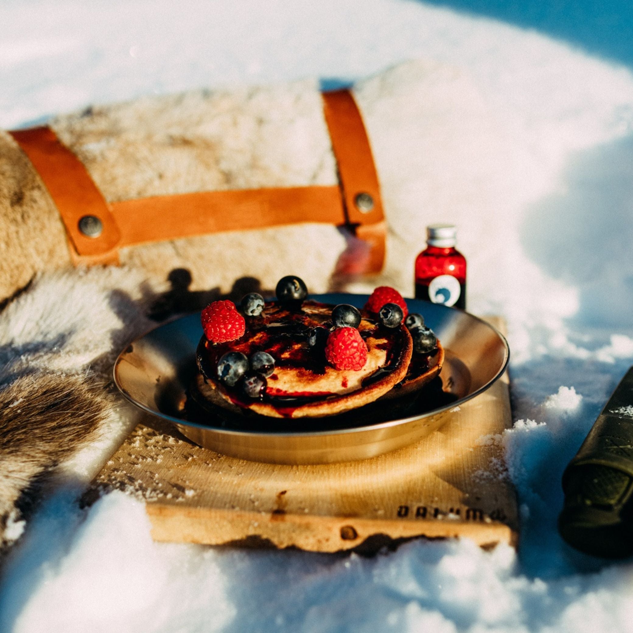 Pannkaku med Lingonsirap