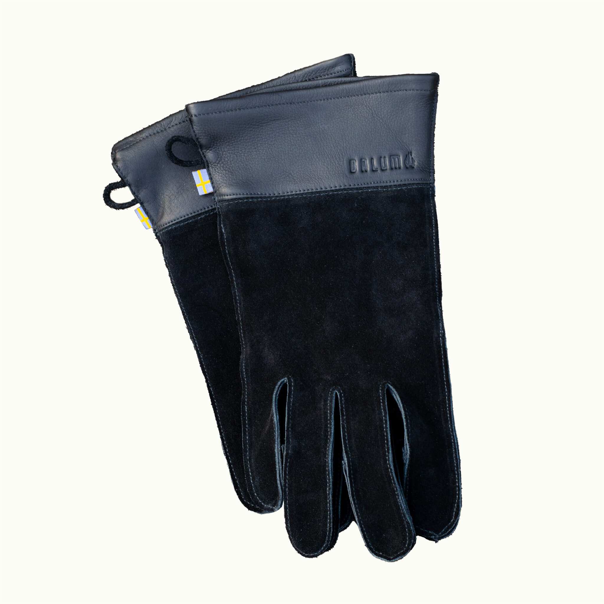 Stekhällshandske med förvaringspåse