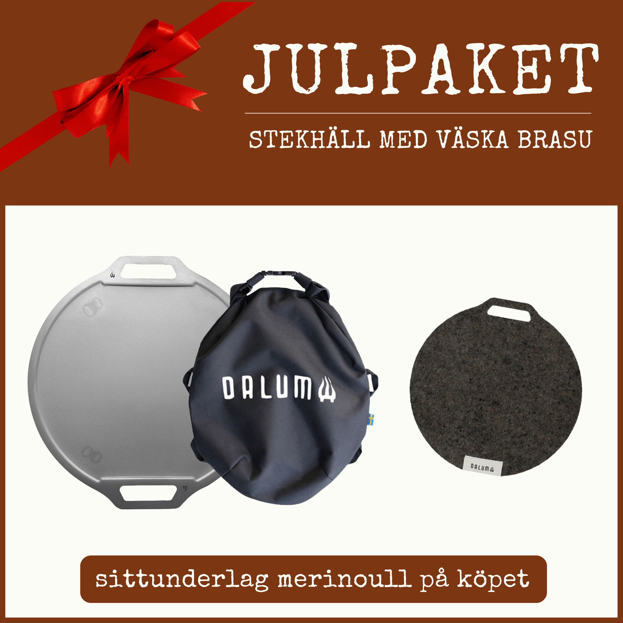 Julpaket Stekhäll med väska Brasu