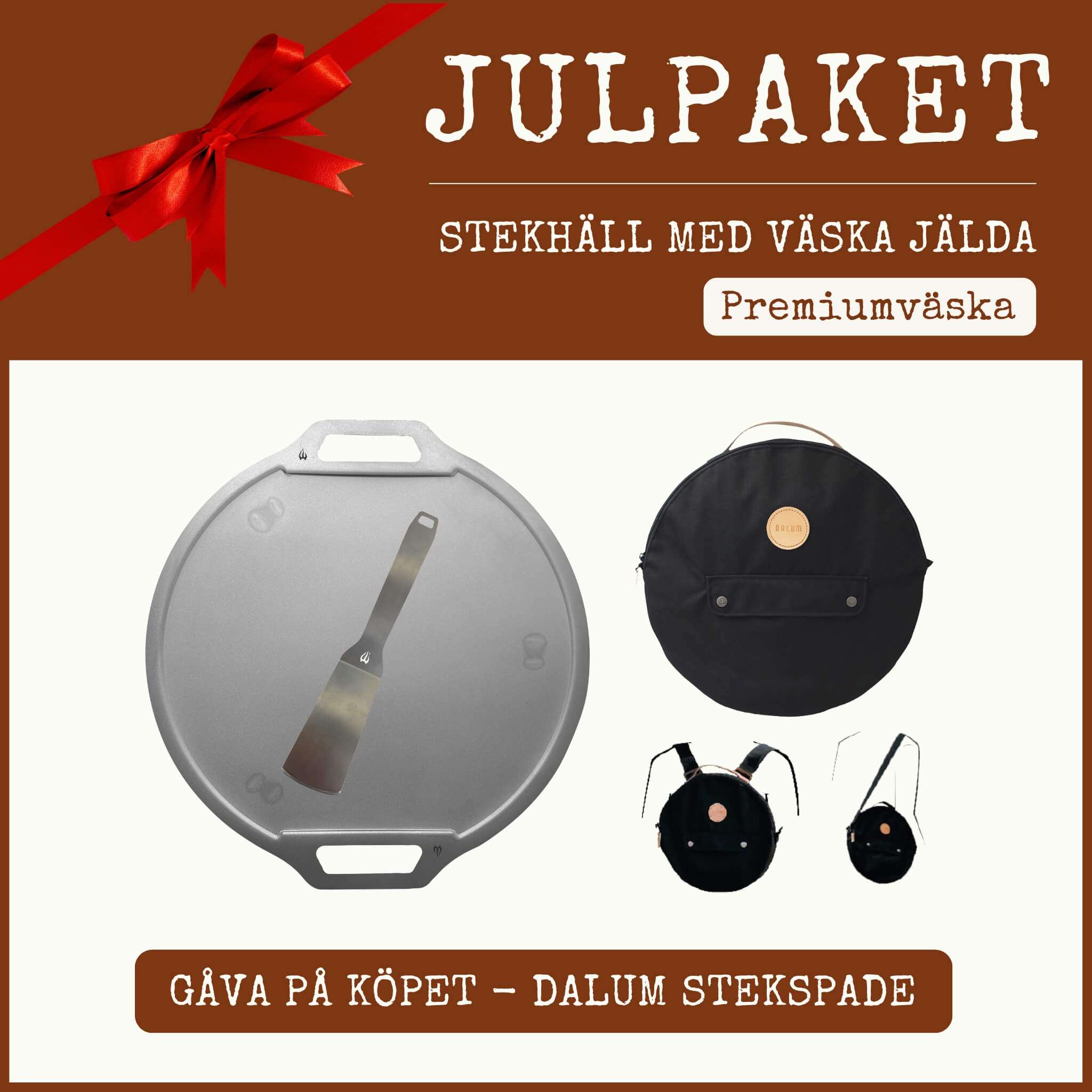 Julpaket Stekhäll med väska Jälda (Värde 179 SEK)
