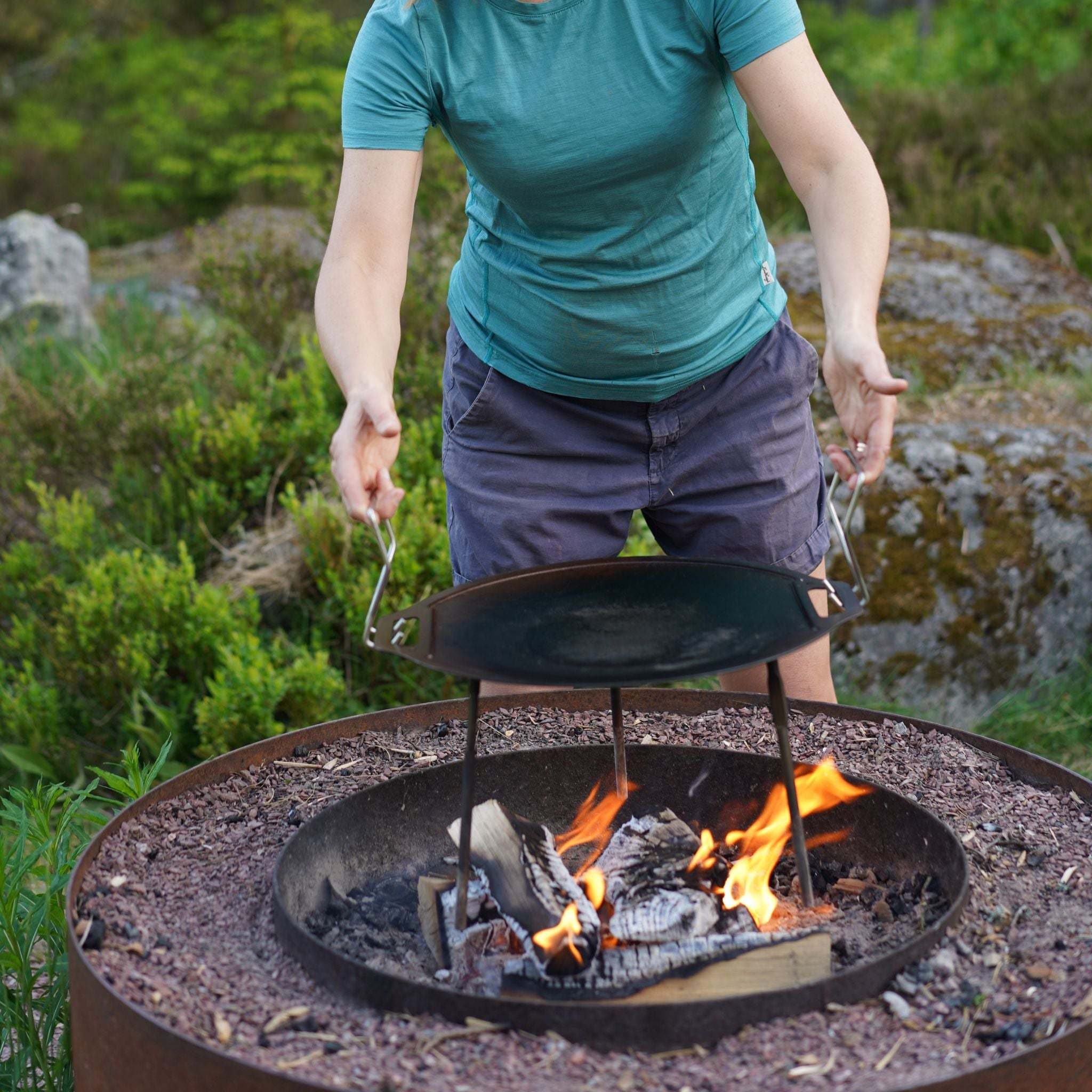 Lyfthandtag stekhäll