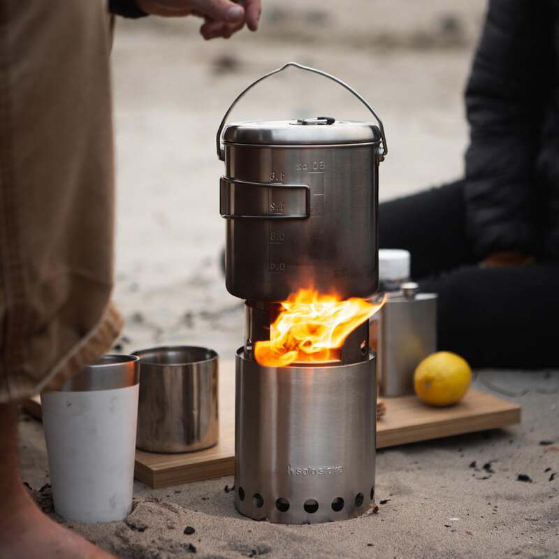 The Solo Stove Titan – a compact and useful wood-burning stove for