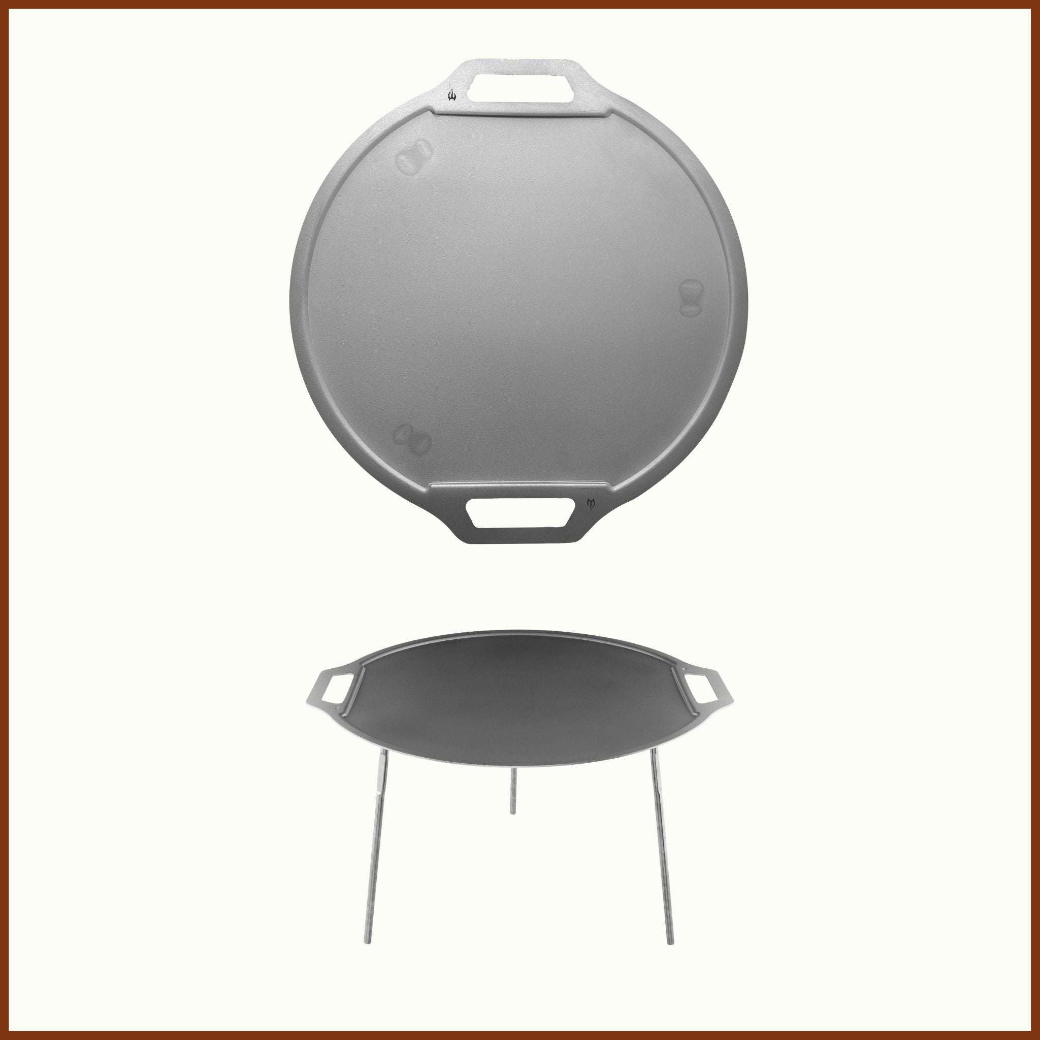 Stekhäll med ben och förvaringspåse